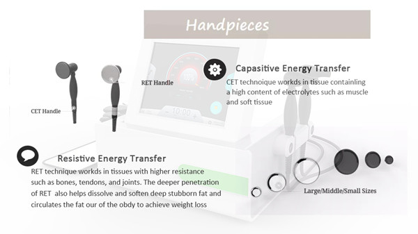 Wrinkle Removal Radio Frequency Equipments 448K 20K skin tightening