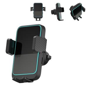 China Aluminum Alloy Double Coil Magsafe Phone Mount Automatic Identification factory