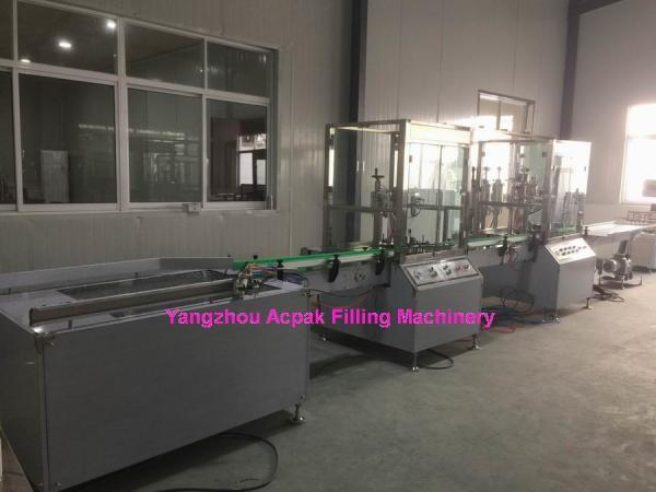 China Automatic Aerosol Filling Machine For Filling Aerosol Air Freshener /Air Freshener/Spray Paint,etc factory