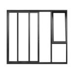 Aluminium Casement Tempered Insulated Glass 15mm Window Door Glass