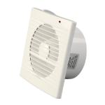 Wall Mounting 6 Inch Plastic Square Ventilation Extractor Fan for Bathroom