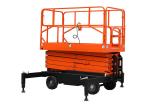 Mobile Traction Scissor Lift Platform SJY(I) Mobile Scissors Lift Capacity 500kg