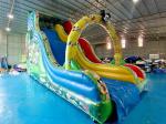Commercial Outdoor Inflatable Dry Slide Castle Disney Micky Mouse Cartoon Party