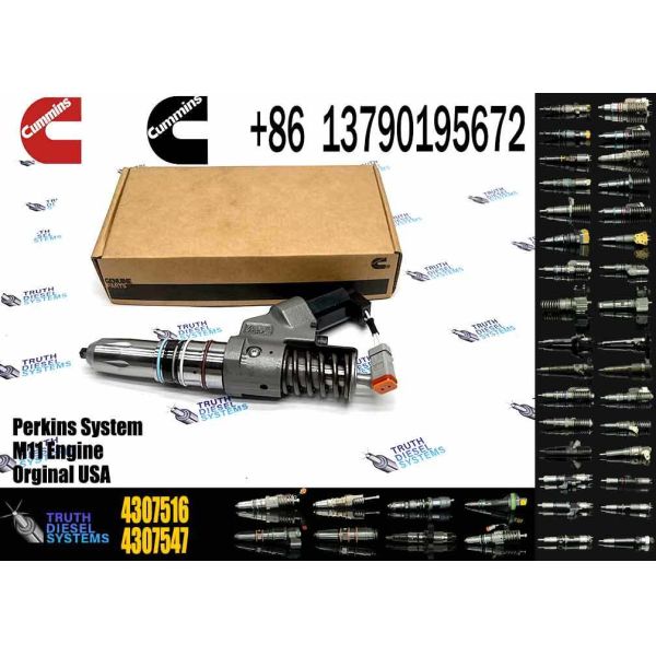 4307516 Brand New Fuel Injector Adapted to for Cummins Qsnt14 Shantui Sd22r Engineering Machinery Engine Injection