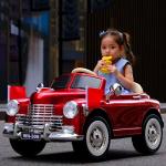 Red/Black Paint Electric Kids Ride On Cars 12V With USB/MP3 for Children Baby