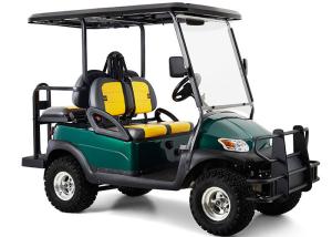China Custom 48V Club Car Electric Golf Cart With 2 Front Seat Plus Rear Seat factory