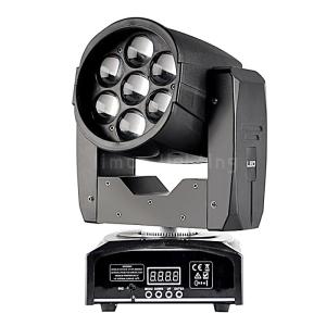 China 7x15w RGBW 4in1 quad colors Mini LED Moving Head Wash Zoom Stage Lights on Sales factory
