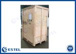Galvanized Steel IP55 Single Wall Outdoor Electronics Enclosure With Heat