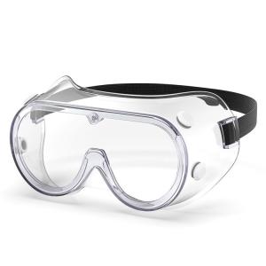 China Polycarbonate Medical Safety Goggles , Anti Dust Safety Glasses With Ventilation factory