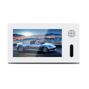 China 4.3 inch HD LCD pos screen Shelf Talker Screen LCD AD player With Built-in Push Button & Shelf Mount on sale
