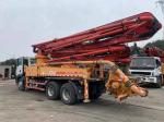 Max.Vertical Reach 38 Meter Used Sy Heavy Equipment for Concrete Boom Pump Truck
