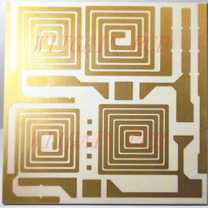 105UM AL2O3 Ceramic Plate Copper PCB Board Thickness 2.3MM