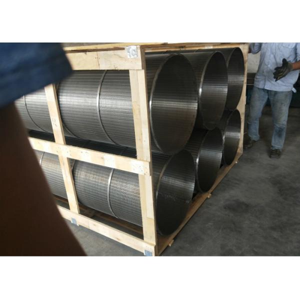 Stainless Steel 304 Reverse Wedge Wire Rotary Screen Drum Cylinder Water Treatment