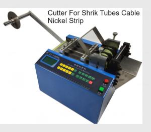 China 50HZ/60HZ Flexible Tube Cutting Machine 220V/110V For Shrink Tubes Cable Nickel Strip factory