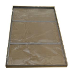 China Food Grade 304 Stainless Steel Mesh Baking Tray For Cooking factory