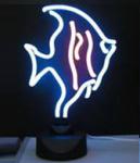 Neon table sculpture -