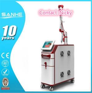 China Beijing SANHE Q-switch nd yag laser for different colors tattoo removal and skin rejuvenation with 1064nm and 532nm factory