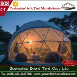 Steel Frame Steel Dia 30m Transparent Geodesic Dome Tent for Events