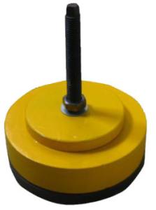 China Light Duty CNC Machine Tools Accessories Rubber Mount Machine Leveling Pads factory