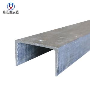 China Carbon U Profile Steel C Channel Steel Dimensions Channel For Building Frames U 65x42 Dimensions Steel Channel Steel factory