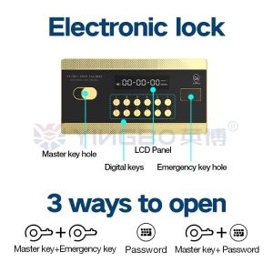 H450mm Luxury Digital Safe Box Electronic Lock For Security