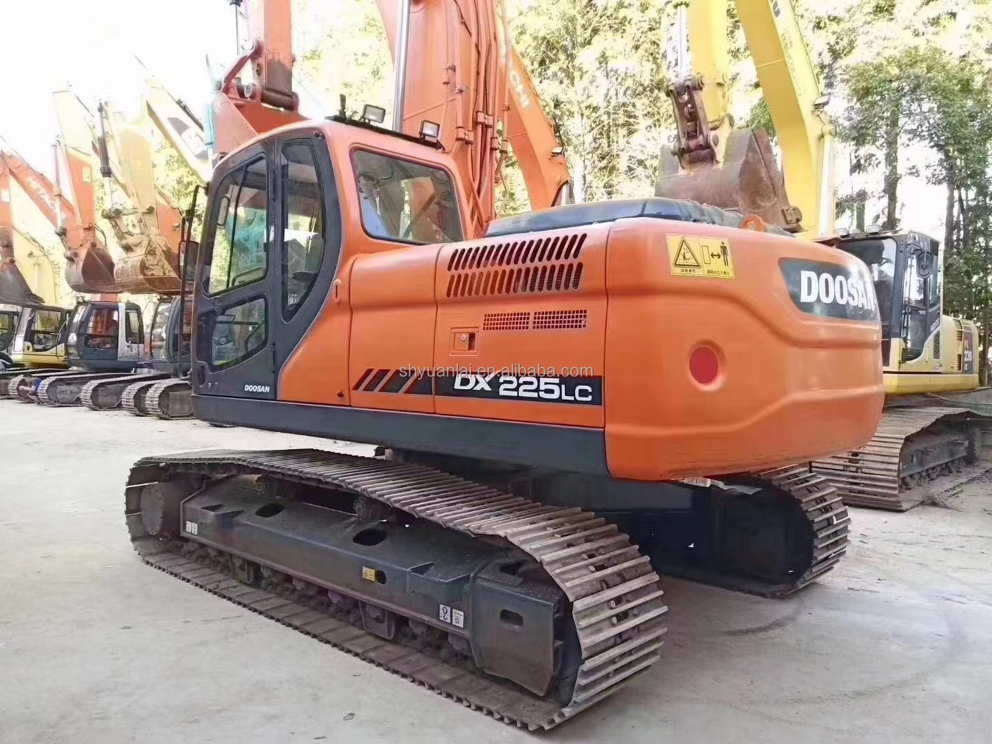 high quality used doosan excavator dx225 doosan 225 used excavator machine second hand doosan dx225 crawler excavators