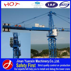 China Yuanxin factory price 8t YX5613 tower crane for sale factory