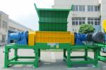 PLC Control Double Shaft Shredder For Plastic Recycling