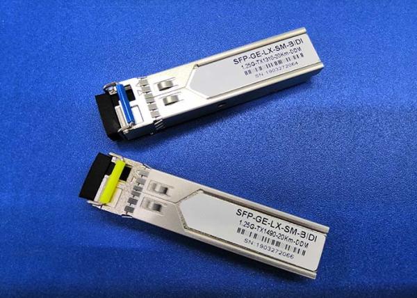 BIDI SFP 1550DFB Fiber Single Mode Fiber Module RX1310nm Simplex LC 10KM