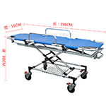 Mobile Ambulance Collapsible Stretcher Ems Gurney OEM Ambulance Trolley