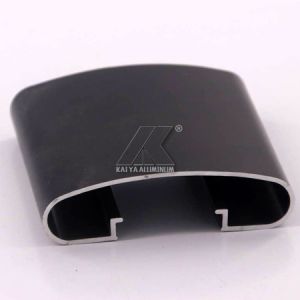 Shop Aluminum Handrail Extrusions Gold Anodized 6063 Series Alloy T5 Temper