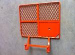 Red Scaffolding Ladder Access Steel Trap Door Frame For Falling Protection