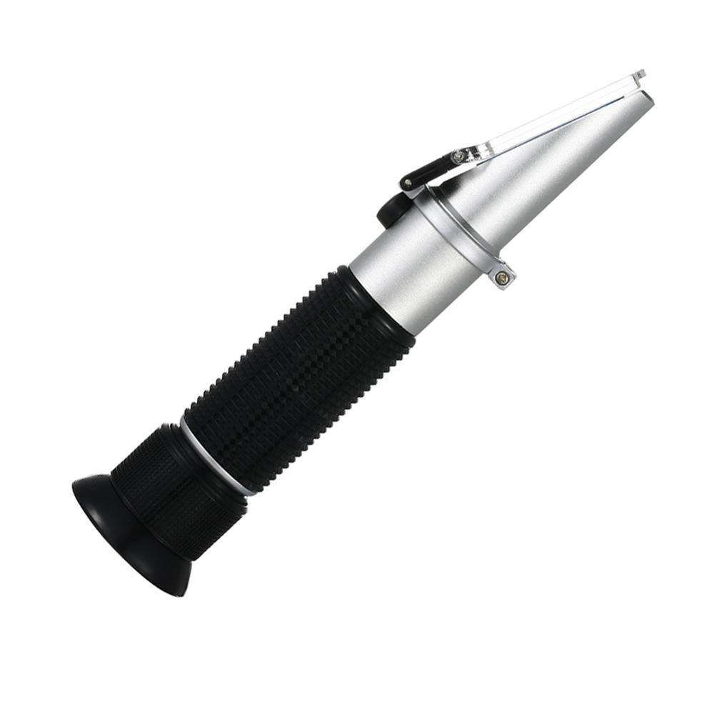Portable Refractometer 0-10%Brix Digital Test Meter 0-100%Salinity Automatic Temperature