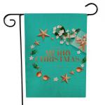 CMYK Double Sided Garden Flag Environmental Protection For Decoration