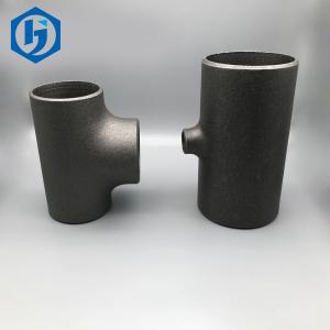 China DN10-DN600 Carbon Steel Pipe Fittings Buttwelding Seamless Reducing Tee factory