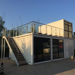 China Sandwich Panel Steel Structure Container Houses for Workshop Warehouse Construction factory