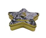 Factory Price Metal Tin Can Customized Design Tin Box Star Shaped Gift Tin