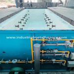 LNG Industrial Hot Dip Galvanizing Furnace Gas Fired Heat Treatment Furnace