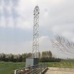 3 Leg Galvanized Telecommunication Steel Tower