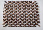 Burnished 316 Architectural Metal Mesh Woven Metal Mesh Fabric SGS CE