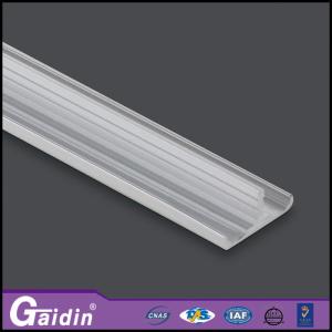 China aluminum extrude global market recessed kitchen cabinet shower door handle profiles factory