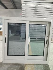 China European Style White Aluminum Sliding Windows Double Glass Sliding Window OEM factory