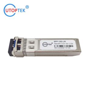 China Huawei/Cisco/HP/Juniper/Extreme Compatible 10G SFP+ LR 20Km SM Duplex LC 1310nm optical transceiver factory