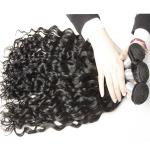 Durable Virgin Human Brazilian Hair Weave Bundles Extension No Smell No