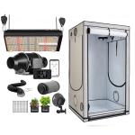 Custom 2x2/3x3/4x4 Plant GrowBox White PE Film 60x60/80x80/120x120cm Plant Tent