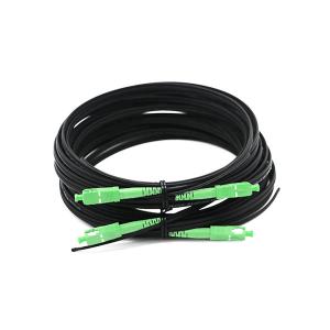 China GJXH Indoor Outdoor Cabling Bow-Type FTTH Drop Patch Cords wirh PVC or LSZH factory