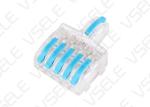 400V 1 In 5 Out AWG 4mm2 LV Wire Junction Connector