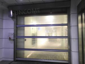 China High Frequent Using Automatic Industrial High Speed Shutter Door PVC Curtain factory