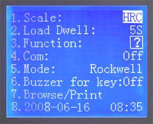 Tall Frame Digital Rockwell Hardness Tester RH-450H