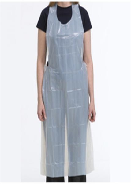 Biodegradable Disposable Plastic Aprons Odorless Non Toxic Material Non